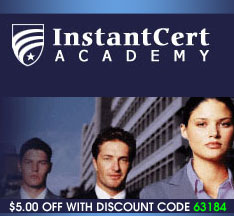 InstantCert Academy Discount Code